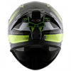 AXOR Apex Tiki Gloss Black Neon Yellow Helmet