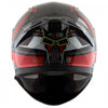 AXOR Apex Tiki Gloss Black Red Helmet