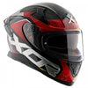 AXOR Apex Chrometech Gloss Black Red Helmet