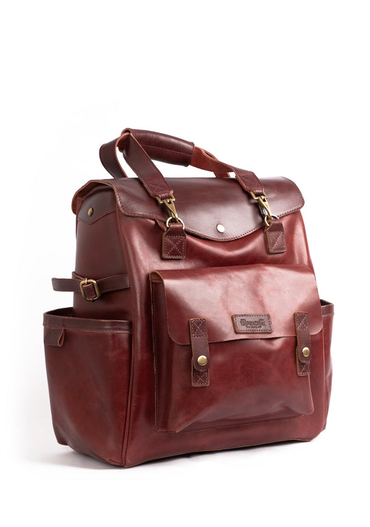 Trip Machine Outlander Saddlebag (Cherry Red)