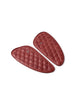 Trip Machine Tank Pads Leather Diamond (Cherry Red)