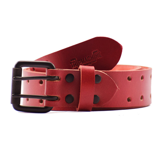 Trip Machine Belt Double Pin (Cherry Red)