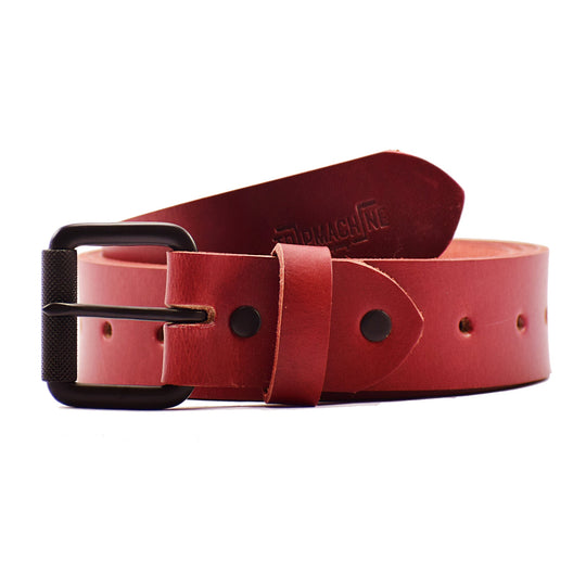 Trip Machine Belt Single Pin (Cherry Red)