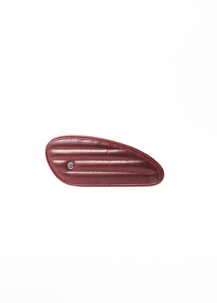 Trip Machine Tank Pads Mini Leather Classic Stripes (Cherry Red)