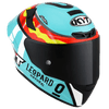 KYT TT Course Jaume Masia Leopard Replica Gloss Helmet