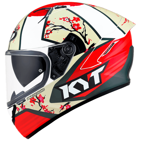 KYT NFR Xavi Sakura Replica Gloss Helmet