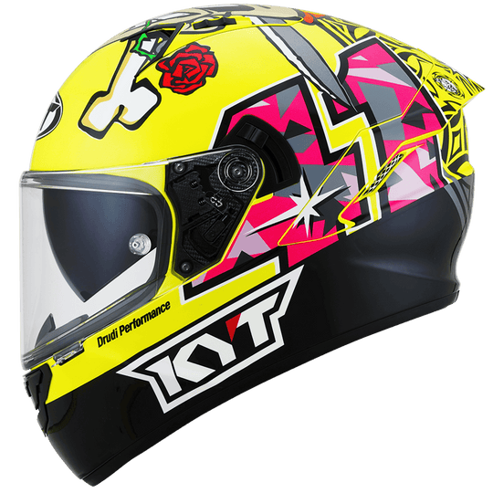 KYT NFR Aleix Espargaro Misano 2018 Replica Gloss Helmet