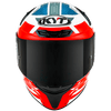 KYT TT Course Fuselage Gloss Red Helmet