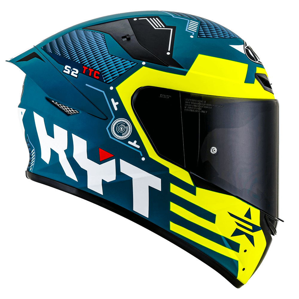 KYT TT Course Fuselage Matt Yellow Helmet– Moto Central