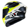 KYT TT Course Gear Gloss Black Yellow Helmet