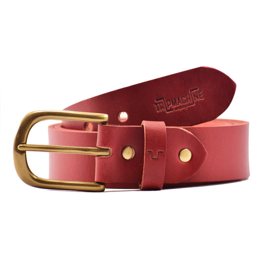 Trip Machine Classic Belt (Cherry Red)