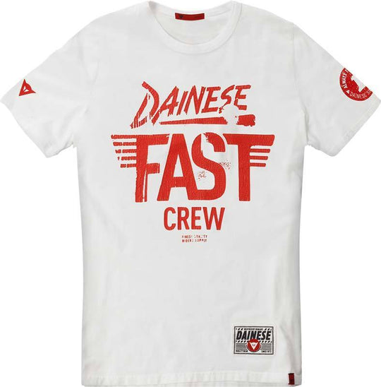 Dainese Fast Crew T-Shirt White