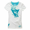 Dainese T-Shirt Scratch Lady (Biano Blue)