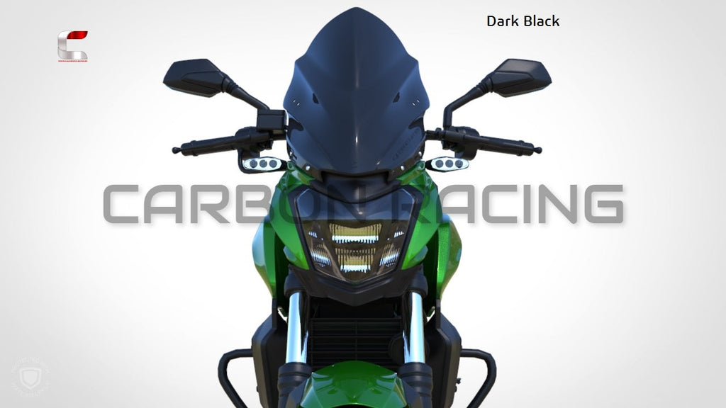 Carbon Racing Premium Windshield Dominar 400 / 250 (Dark Smoke)