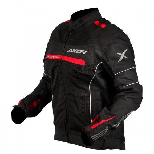 Axor Diva Riding Jacket (Black Red)– Moto Central