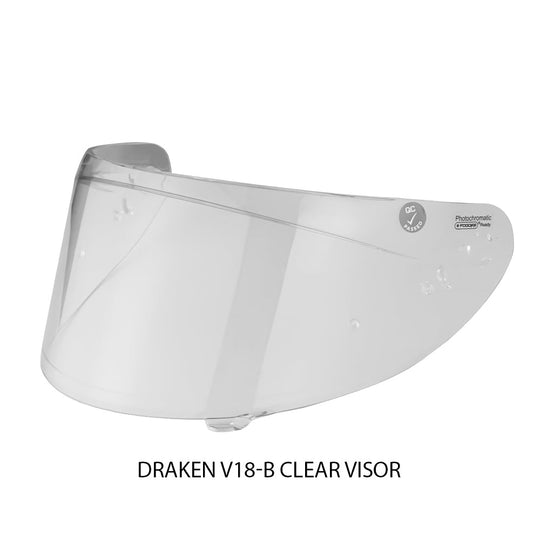 Spare Visor for AXXIS Segment Draken V18B