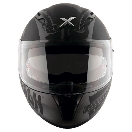 AXOR Street DC Batman Dull Anthracite Black Helmet