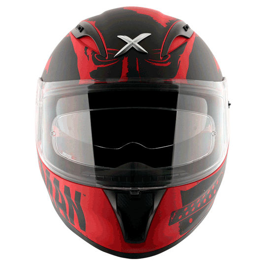 AXOR Street DC Batman Dull Red Black Helmet