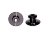 LV8 Aluminum Bobbins M6 x 1 Black (E201/06100N)