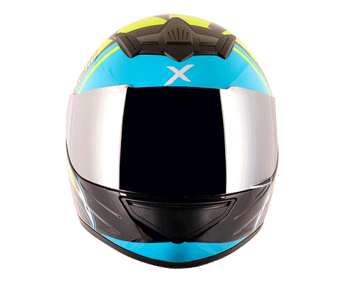 AXOR Rage RR3 Black Neon Yellow Helmet, Full Face Helmets, AXOR, Moto Central