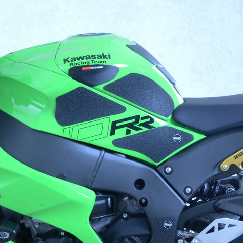 R&G Tank Traction Grip for Kawasaki ZX 10R, ZX 10RR '21 (EZRG440BL)