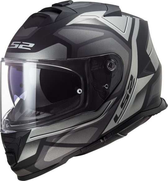 LS2 FF800 Storm Faster Titanium Matt Helmet