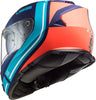 LS2 FF800 Storm Slant Blue Fluro Orange Matt Helmet