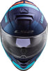 LS2 FF800 Storm Slant Blue Fluro Orange Matt Helmet