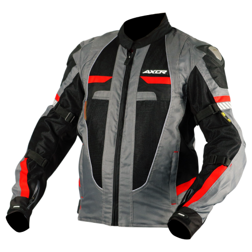Axor Falcon Riding Jacket (Black Red)