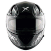 AXOR Apex Falcon Gloss Black Grey Helmet
