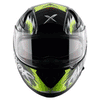 AXOR Apex Falcon Gloss Black Neon Yellow Helmet