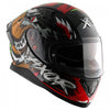 AXOR Apex Falcon Gloss Black Red Helmet