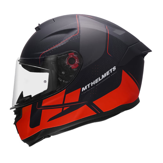 MT Hummer Galant Matt Red Helmet