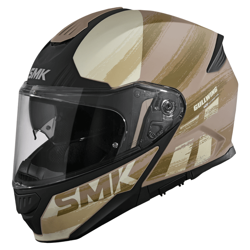 SMK Gullwing Tourleader Desert Grey Matt (MA747) Helmet