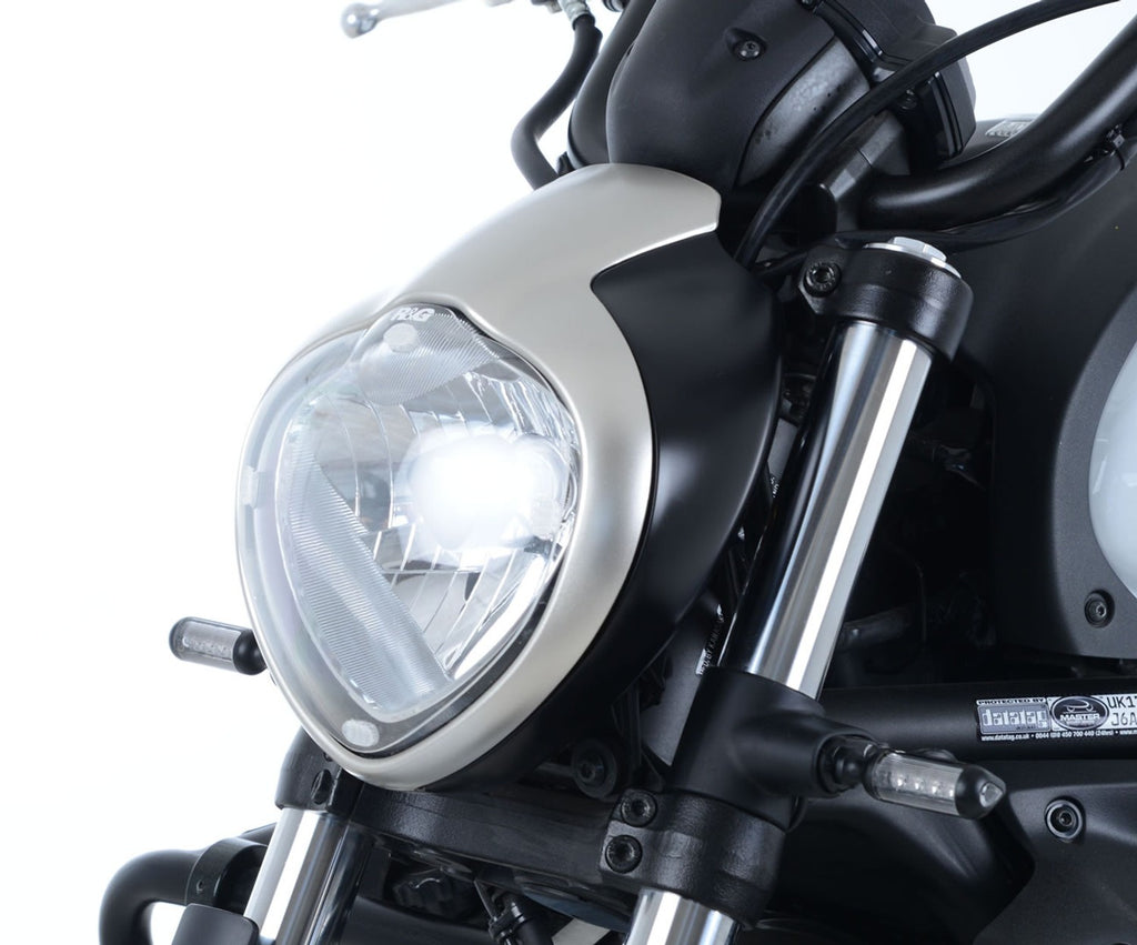 R&G Headlight Shield for Kawasaki Vulcan S '15 (HLS0015CL)