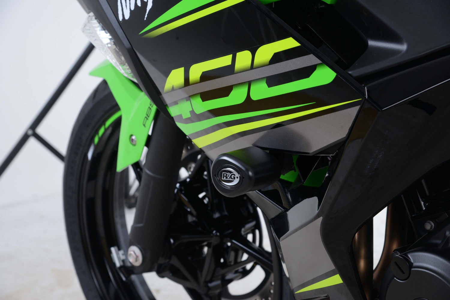 R&G Crash Protectors Aero Style for (Non drill) Kawasaki Ninja 250