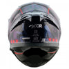 AXOR Apex Carbon Big Checks Gloss Red Helmet