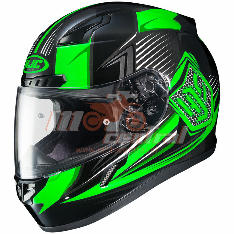 hjc cl 17 striker hi viz full face helmet HJC CL-17 Striker MC4– Moto Central