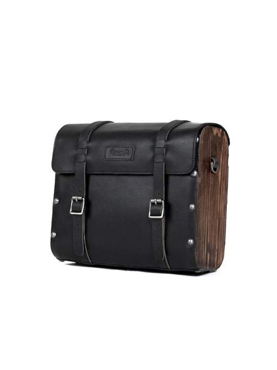 Trip Machine Heritage Pannier (Black)