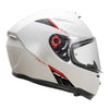 MT Hummer Solid Gloss Pearl White Helmet