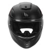MT Hummer Solid Matt Black Helmet