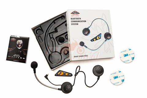 SMK A2 Bluetooth Headset for Twister, Glide and Hybrid Evo Helmets, Communicators, SMK, Moto Central
