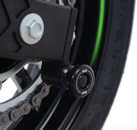 R&G Cotton Reels (Offset) for Kawasaki Ninja 250 '08 Z250 Ninja 300 Ninja 250 (CR0069BK)
