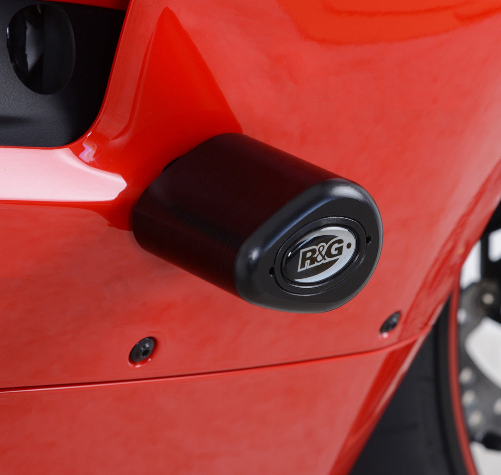 R&G Crash Protectors Aero Style for Panigale V4, V4S and Speciale '18'19 Drill kit (CP0441BL)