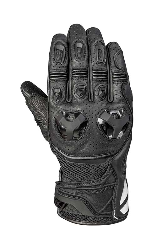 IXON RS CALL AIR GLOVES (BLACK WHITE)