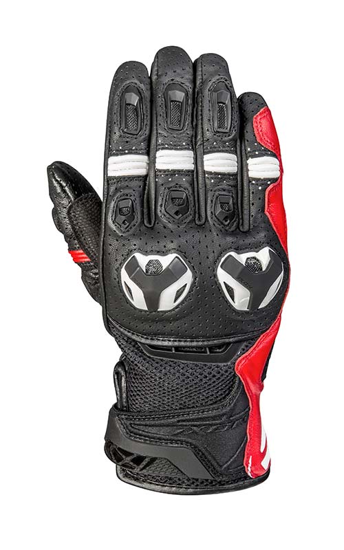 IXON RS CALL AIR GLOVES (BLACK RED)