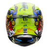 MT Targo Pro Joker Fluro Yellow Helmet