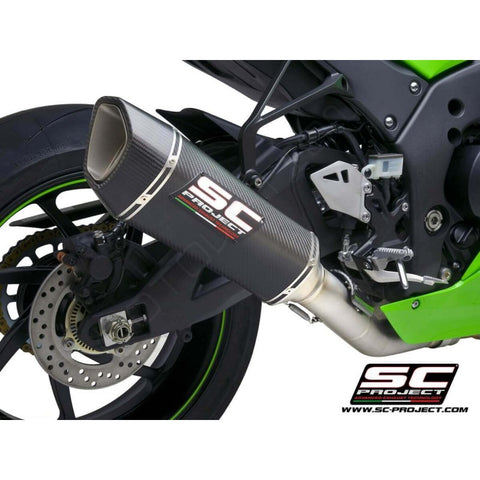 【TAKE】SC-PROJECT SCプロジェクト SC1-R SC PROJECT SC1 R Carbon Exhaust For Kawasaki Zx10R (2021-22