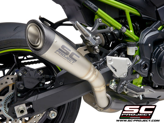 SC PROJECT Slip On S1 Titanium Exhaust Kawasaki Z900 2020-2022 (K34-T41T)