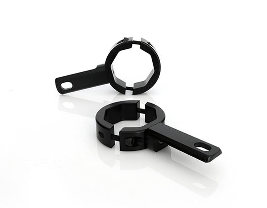 DENALI Auxiliary Light Mounts for Forks 39-49mm (Black) (LAH.00.10600.B)
